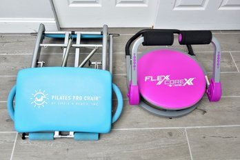 Pilates Pro-chair By Life's A Beach And Fitnation By Echelon Flex Core X With 3 Resistance Levels