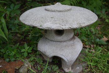 Three Piece Lawn / Garden Japanese Cement Pagoda