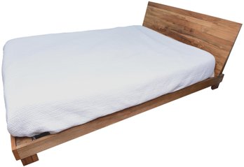 CB2 Dondra Teak Queen Size Bed