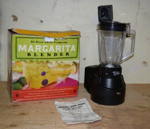 Pair Of Party Blenders- The El Paso Chili Company Margarita Blender (NOS) & Cordless Party - To - Go Blender