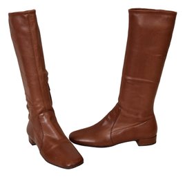 PRADA Leather Knee-High Riding Boots (size 39/US 9)