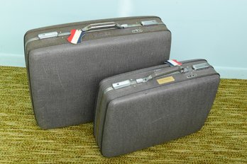 Pair Of American Tourister Vintage Luggage