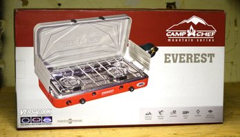 Camp Chef Mountain Series Double Burner Outdoor Stove With Versacook Technology - Everest - NOS - Lot 2