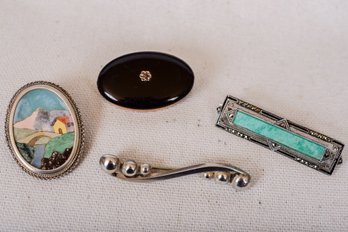 Collection Of Vintage Brooches