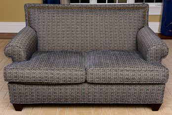 Gaillard Designs Custom Made Two Cushion Parker Style Loveseat With Kravet Fabric (RETAIL $3,570)