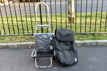 Folding Trolley Dolly With Storage Carrying Bag