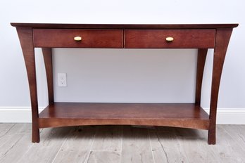 Karya Walnut Console Table (RETAIL $700)