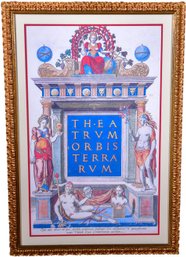 Theatrum Orbis Terrarum Framed Giclee Print By Abraham Ortelius