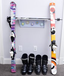 Dynastar And Vantage Skis, Lange And Rossignol Ski Boots And Axis Poles