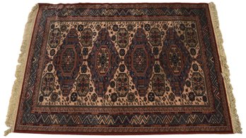 Kashimar Power Loomed Belgium Area Rug With Fringe