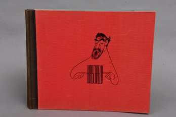 First Printing 'The American Theatre' As Seen By Hirschfeld New York 1961 Hardcover Book