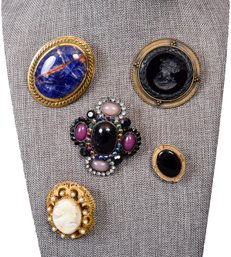 Florenza Cameo Brooch/pendant And More