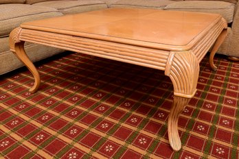 Vintage Wood Cocktail Table