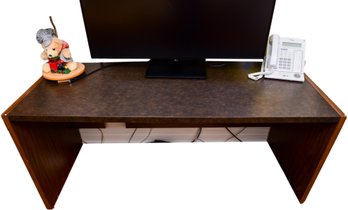 Laminate Wood Parsons Style Desk