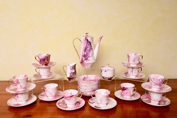 Signed Nessa Gaulois Mid-Century Tea Set - Service For 12