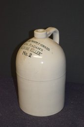 Rare Find-Antique Ceramic Jug (c. 1880) Labeled Wm. Radam's 'Microbe Killer' No. 2-see History In Description