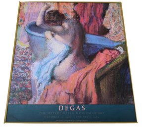 Degas The Metropolitan Museum Of Art Framed Print Advertising Poster