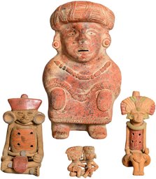 Collection Of Four Mexican Artifacts