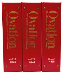 Binder Collection Of Ovation 'The Magazine For Classical Music Lovers'