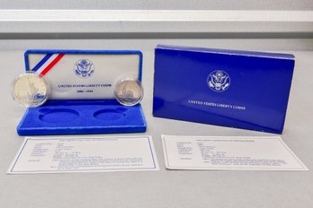 United States Liberty 1986 Silver Dollar Proof Coins