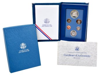 United States Constitution Coins 1987 Prestige Set With COA