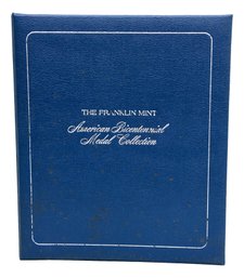 1976 The Franklin Mint American Bicentennial Medal Collection Limited Edition Solid Sterling Silver Proofs