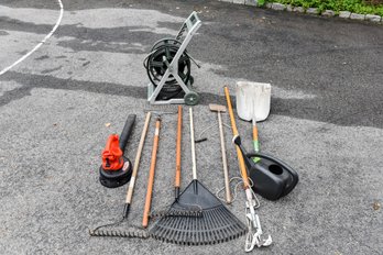 Collection Of Gardening Tools