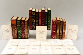 Collection Of 15 Franklin Library Leather Bound Books 'The Greatest Books Of The Twentieth Century'