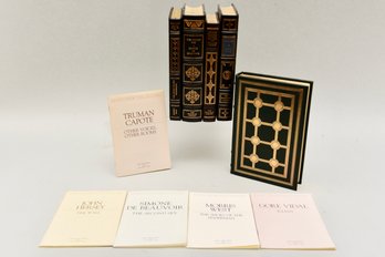 Collection Of Five Author Signed Limited Edition Books From The Franklin Library