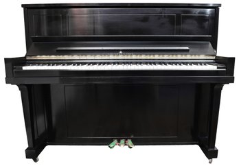 Steinway Upright Piano Model 1098 With Bench And Musical Books (READ DESCRIPTION)