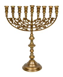 Decorative Brass Menorah