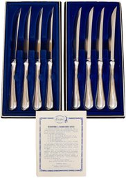 NEW! Set Of Eight Boxed Towle Steak Knives