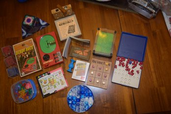 Vintage Toys And Games - Some NOS - Tic Tac Toe, Hand/ Eye Brain Games And More