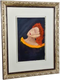 Signed Newman Framed Contemporary Painting