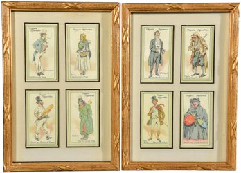 Player's Cigarettes Characters From Dickens Framed Collectible Cards