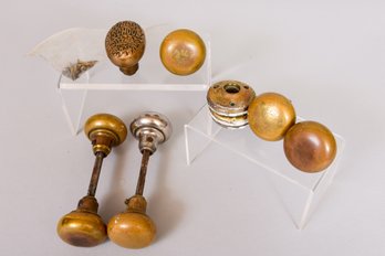 Collection Of Brass Door Knobs