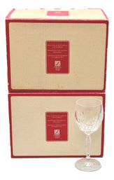 Set Of Thirteen Cristallerie Zwiesel Burgundy Crystal Wine Glasses - Made In Germany