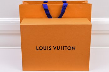 Louis Vuitton Empty Box And Shopping Bag