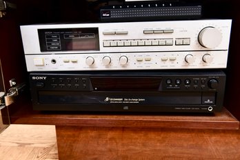 Denon Precision Audio Component / Tuner Amp (DRA-550), Sony CD Player (CDP-CE3750) And More