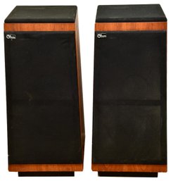 Pair Of Ohm Electrodynamic Speaker System Model I