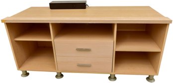 Two Drawer Entertainment Media Cabinet