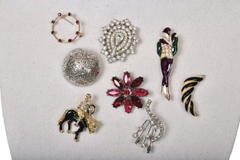 Collection Of Brooches