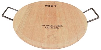 French Storage Barrel Cap Tray