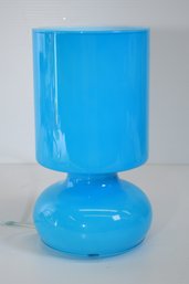 Turquoise Table Lamp Handmade In Poland - Lot 1