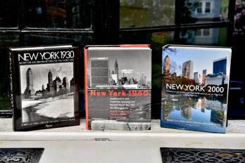 Collection Of Five Hardcover Books Referencing The State Of New York