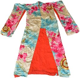 Exceptional Embroidered Japanese Ceremonial Kimono Purchased In Japan