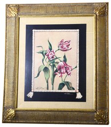 B. Sekes Nicely Framed Floral Print