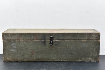 Vintage Carpenters  Wooden Tool Chest