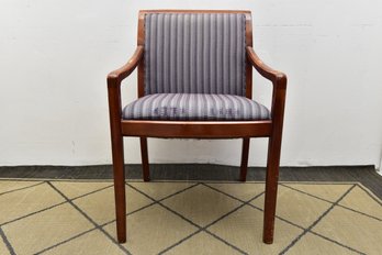 Upholstered Chair With Wooden Frame