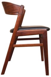 DUX Mid-Century Teak Ribbon-Back Chair
